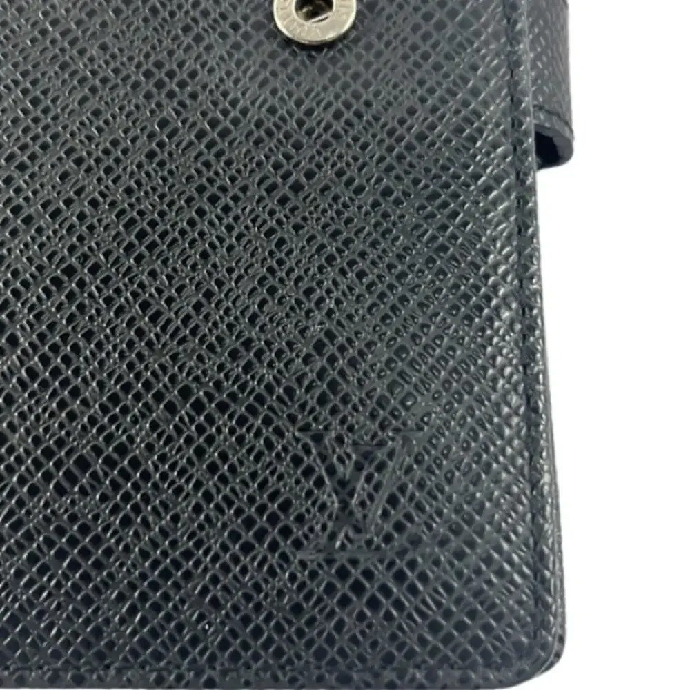 LOUIS VUITTON Vintage Taïga‎ Small Ring Diary/ Agenda Cover